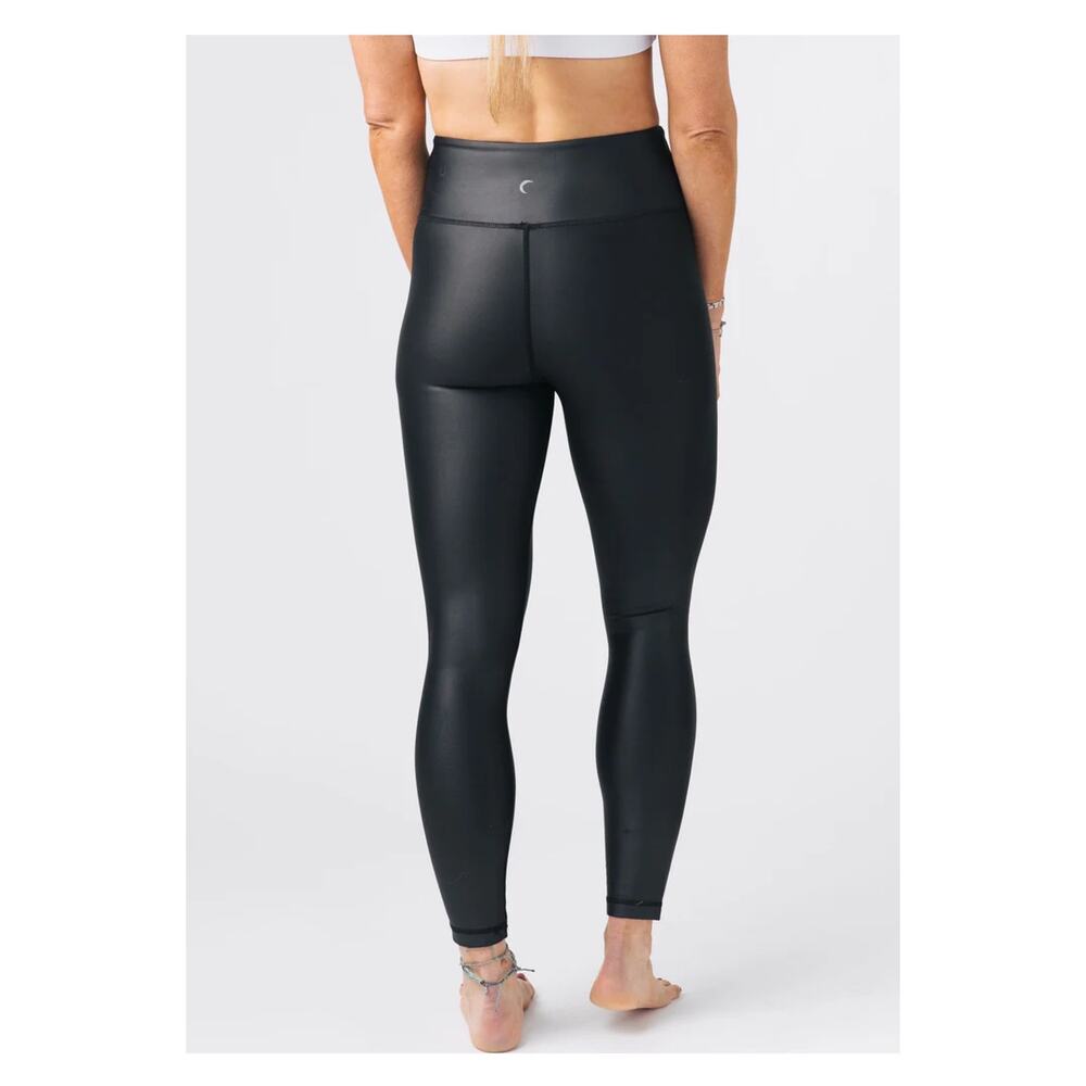 Zyia Black Metallic Light n Tight 7/8 Leggings Sz.20 - Picture 3 of 14